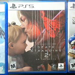 Ps5 games:  Death Stranding 2 / horizon forbidden west / final fantasy xvi / space marine 2