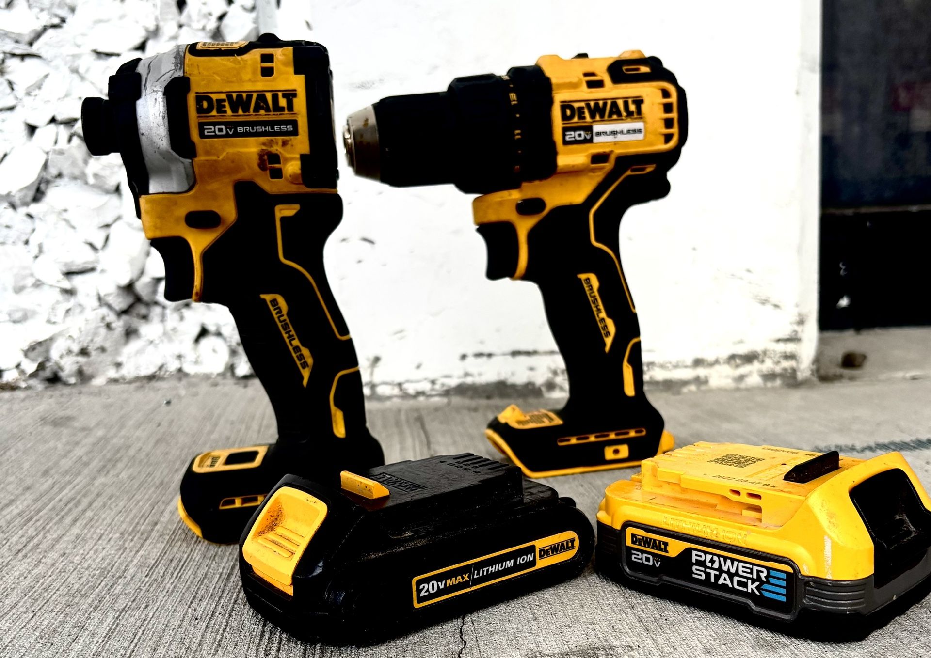 Brushless DeWalt Drill & Impact