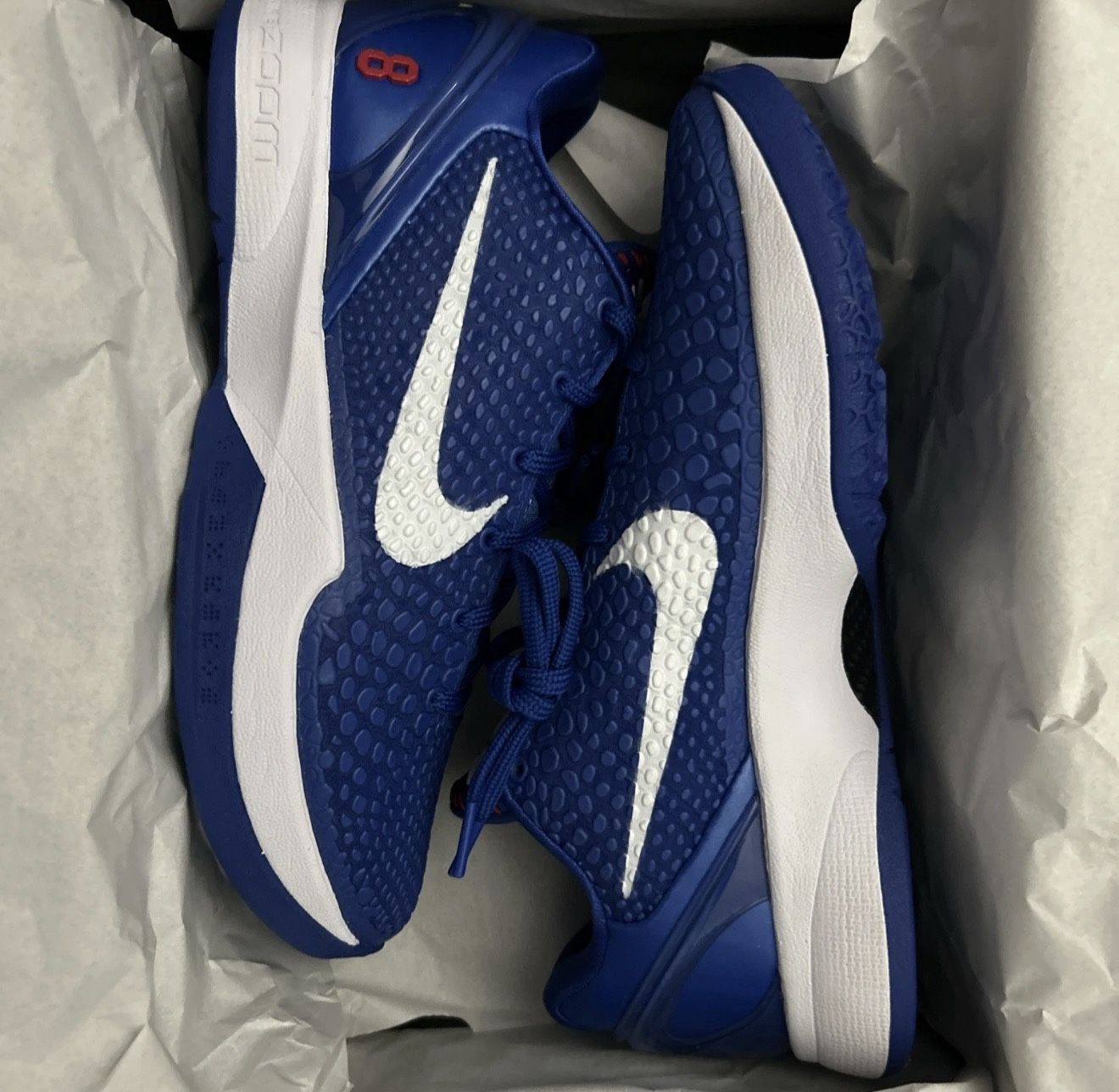 Nike Kobe 6 Protro Dodgers Size 8 New