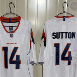 Bronco's away jerseys