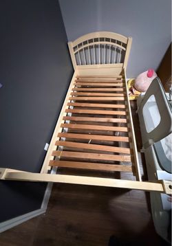 Two twin size beds