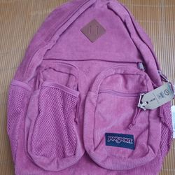 Jansport Granby Remix Backpack, Mauve Haze Corduroy