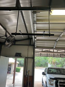 Shop built heavy duty chin-up bar
