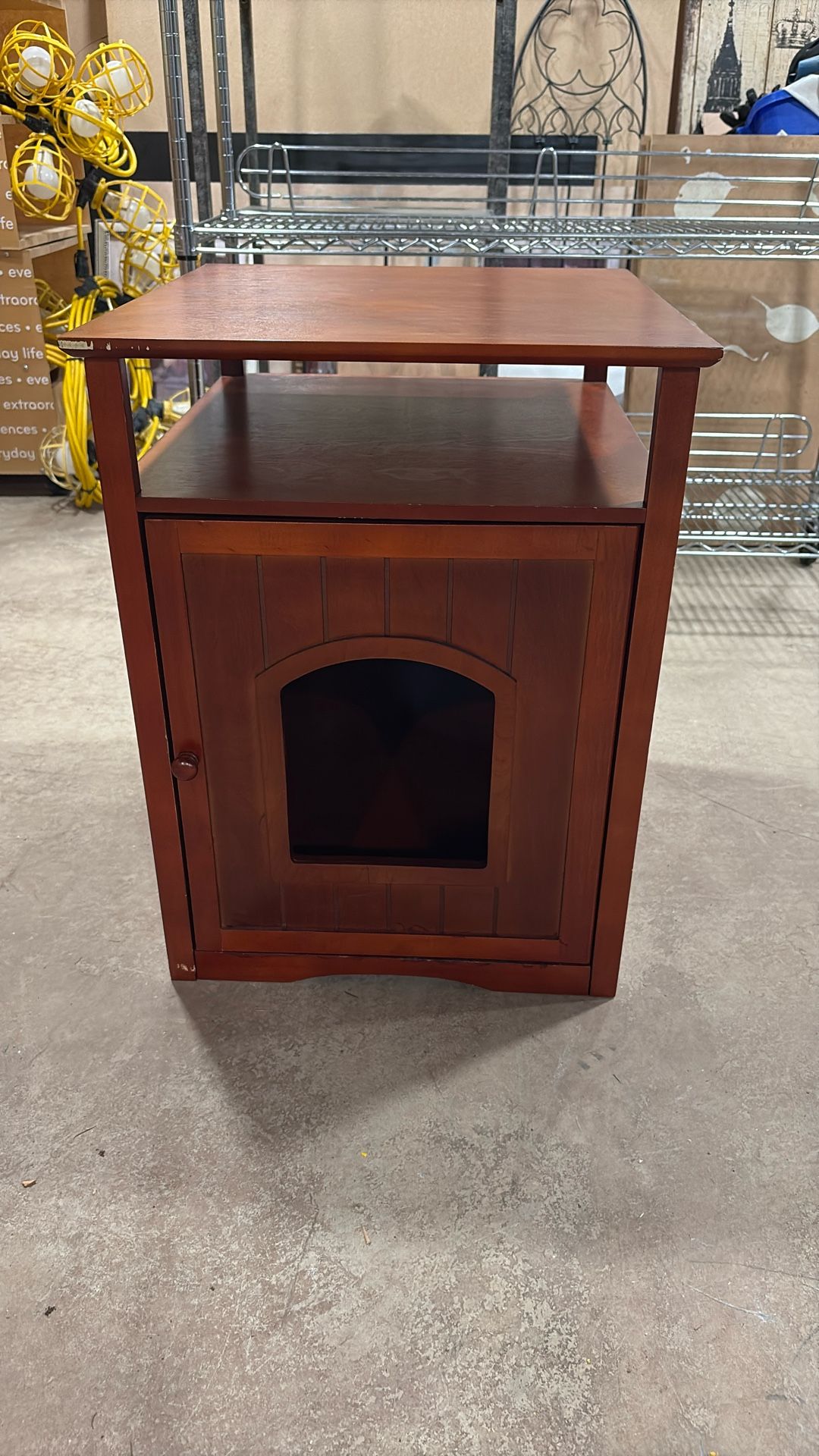 Printer Cabinet And Cat House.