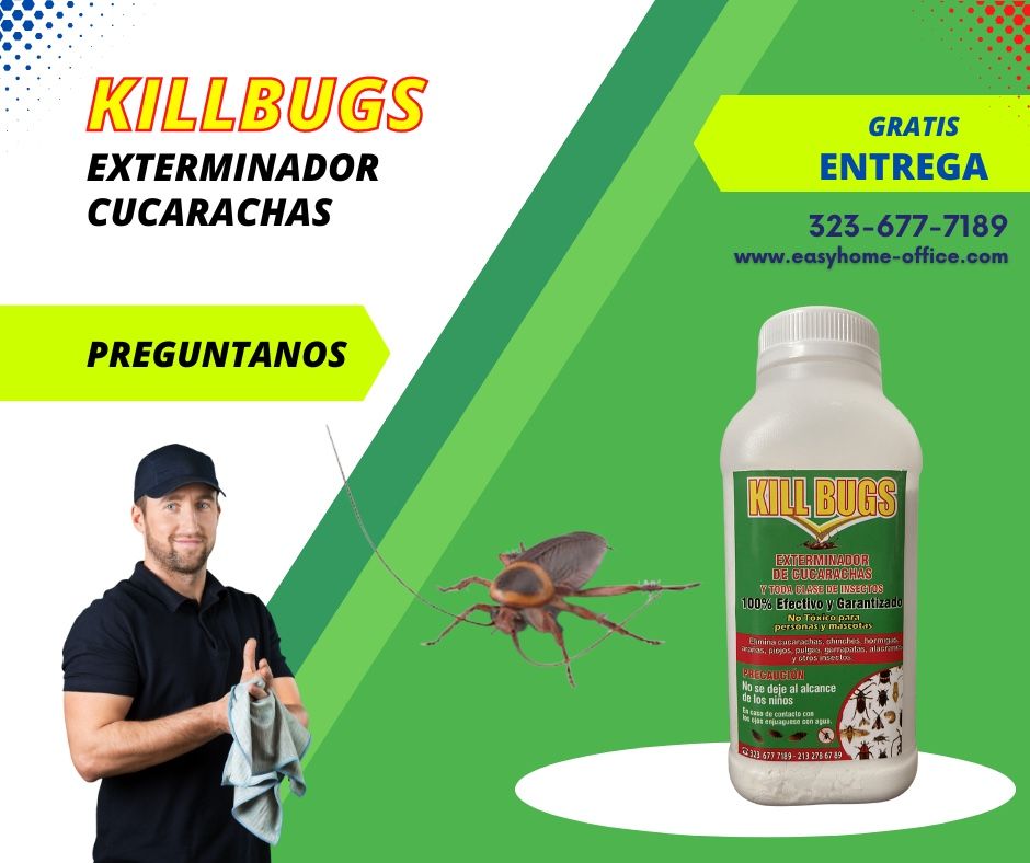 KILLBUGS Exterminador Cucarachas