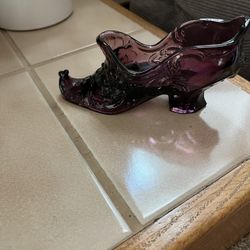 Fenton Glass Slipper/shoe