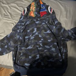 double hooded bape