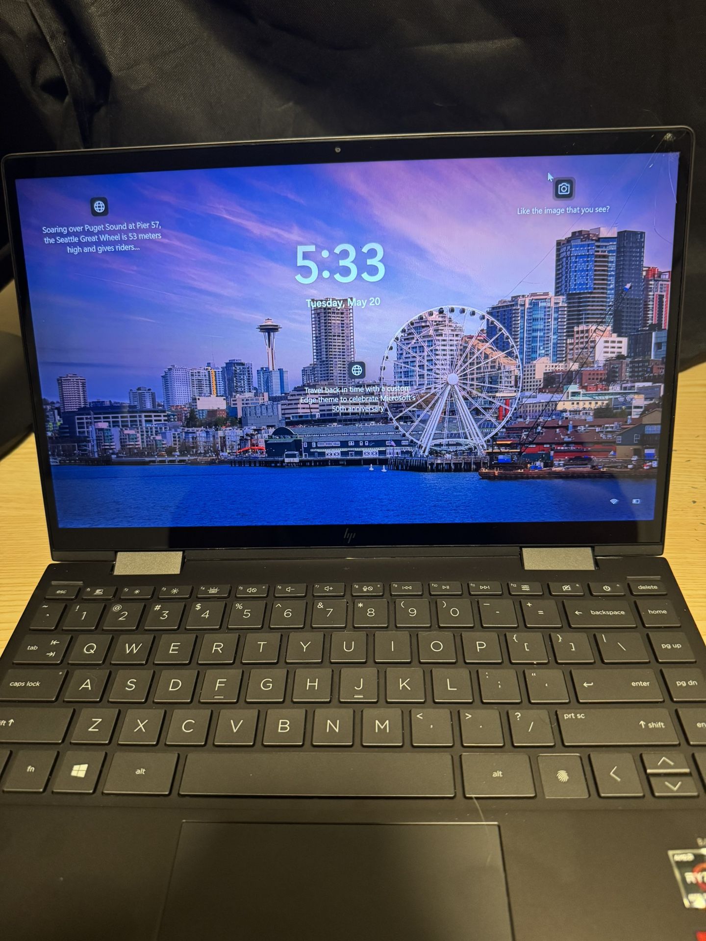 hp envy x360 convertible Lap Top Touch Screen 
