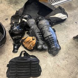 Girls Softball Catchers Gear