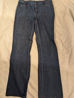 Vintage Flare Straight Line Jeans 