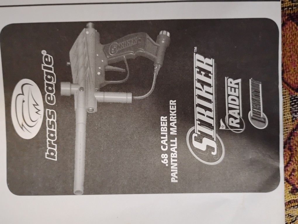 π¦ Brass Eagle Custom Series Paintball Marker Set