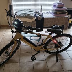 E-bike - Aventon Pace 500 Gen 2 w/ Charger, Tire Pump, and Accessories 