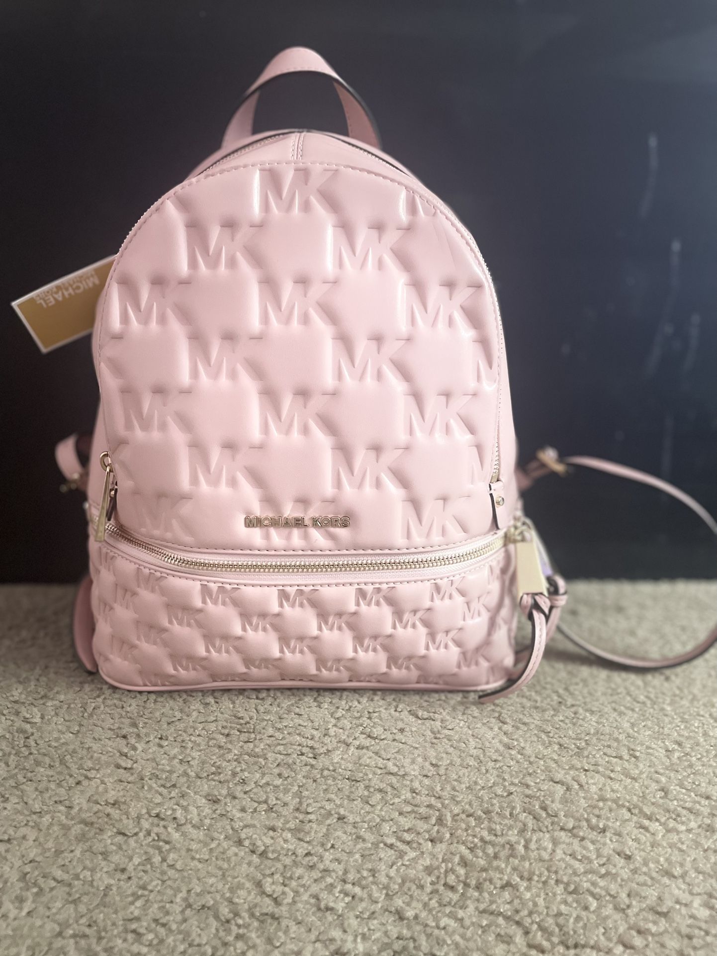 Michael Kors Pink Backpack