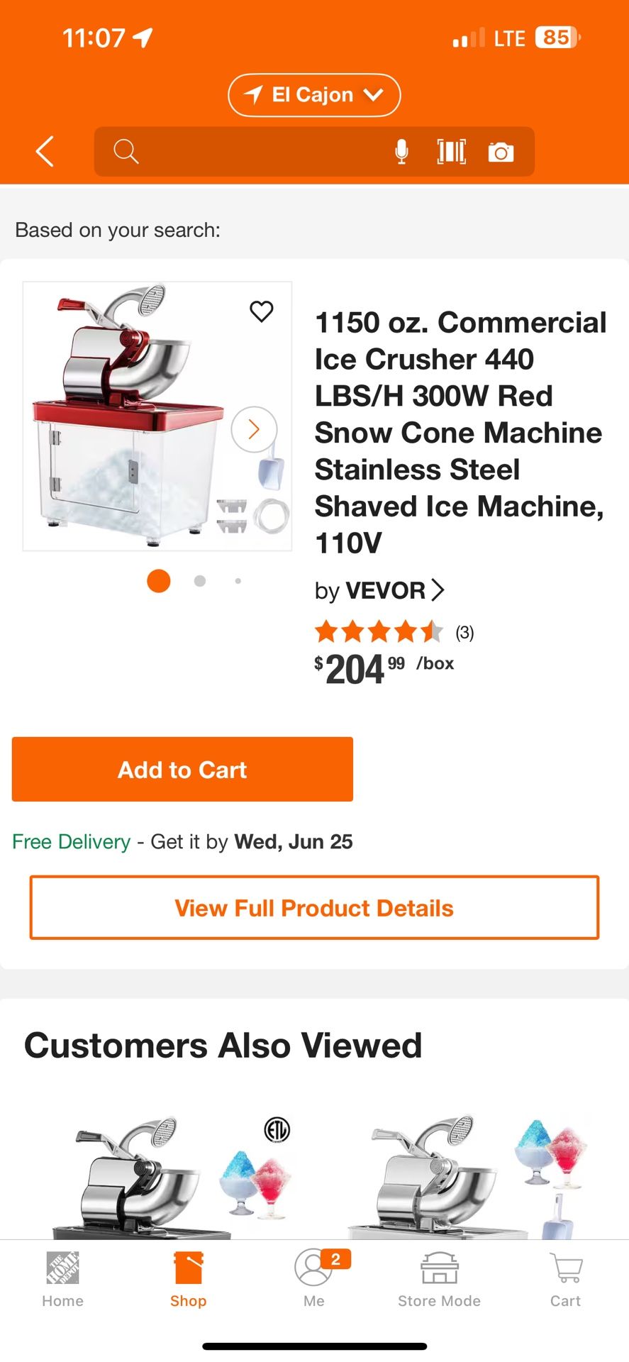 1150 oz. Commercial Ice Crusher 440 LBS/H 300W Red Snow Cone Machine Stainless Steel Shaved Ice Machine, 110V by VEVOR >