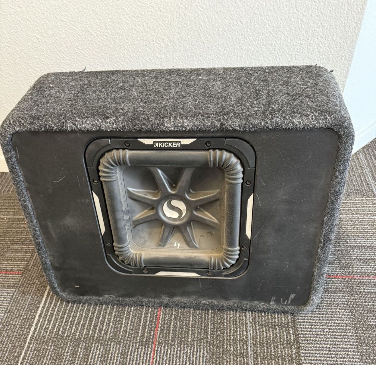 Kicker 10” Enclosed Subwoofer