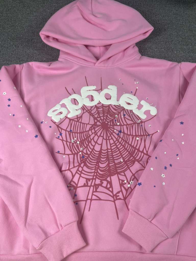Pink Spider Hoodie