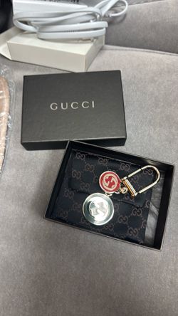 GUCCI key ring Gold x Green x Red Women/mens  Authentic secondhand