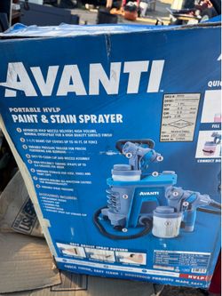 Avanti paint and stain sprayer