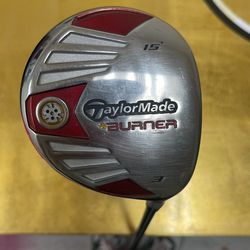 TaylorMade Burner Steel 3 Fairway Wood 15