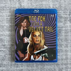 Vintage 1970s The Fox with the Velvet Tail Horror Thriller Mystery Blu-ray Movie