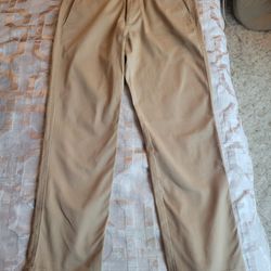 J Crew men's Straight-fit Flex Khakhi Pants W32 L30