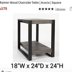 Coffee Table With Two Side Tables