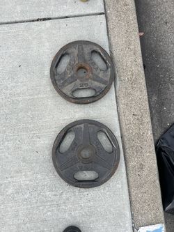 TSA 25 Pound Plates (2)