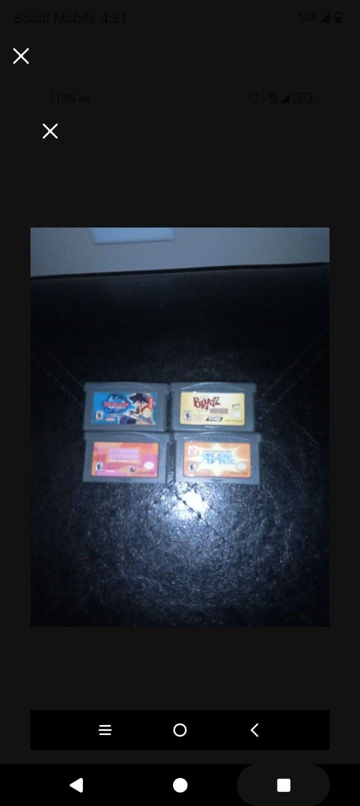 4 Game Boy Advanced Games
