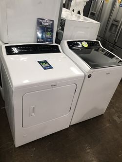 Washer and dryer