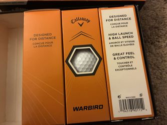 Callaway Warbird Golf Balls 9 balls