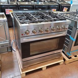 Duro By Nxr 36" Gas Range 