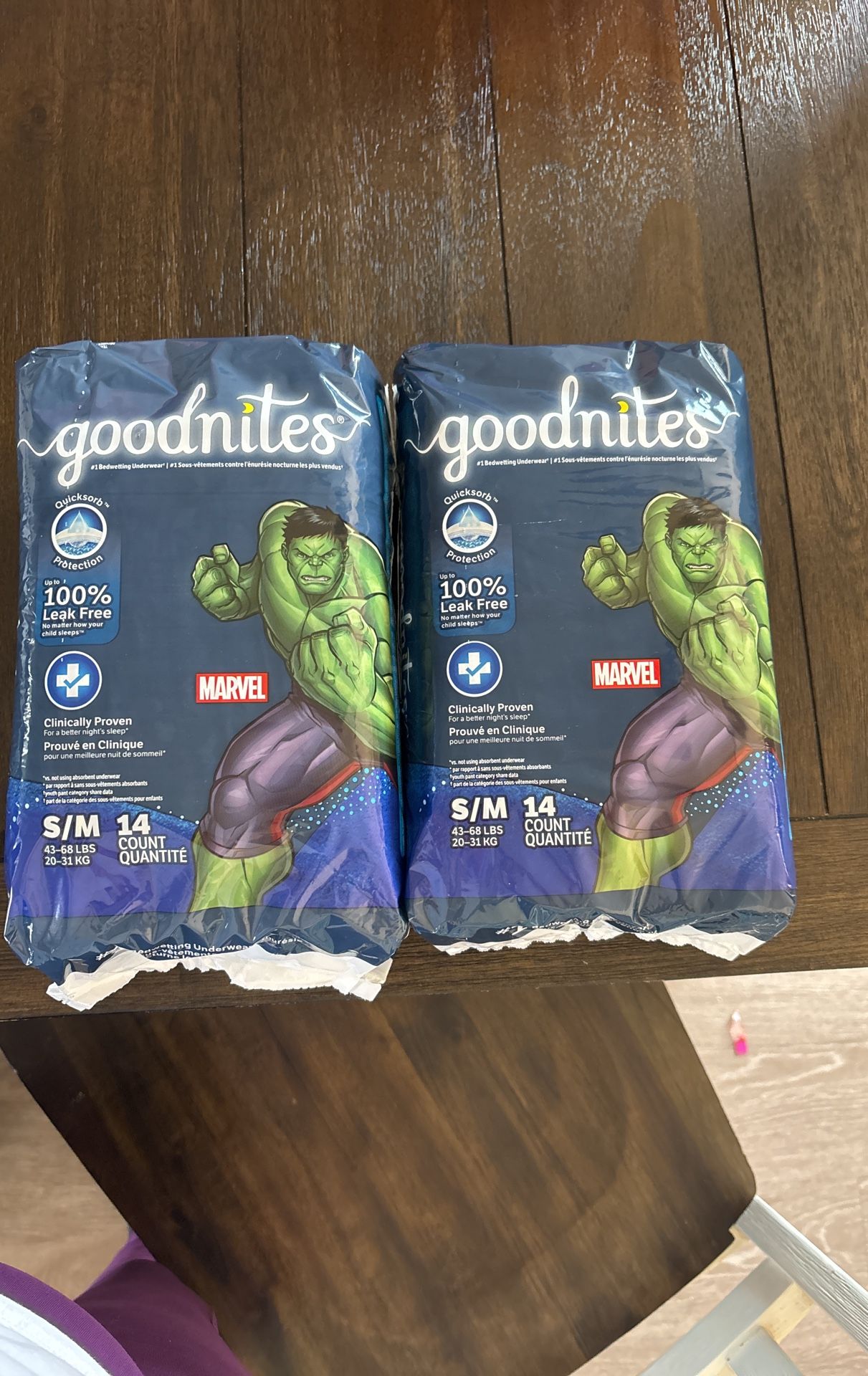 Goodnites Huggies Pull UPS
