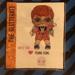 LOL Surprise Boys Series, Piano King, ULTRA RARE!!
