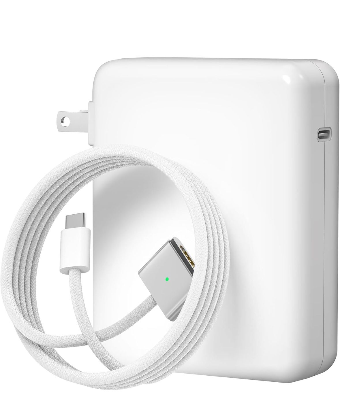 Replacement Charger PD-140W USB-C Power Adapter for MacBook Series - White.