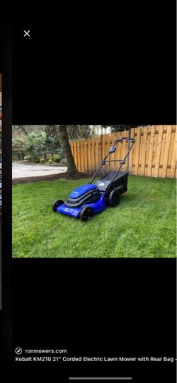 NEW Kobalt 18V Max 21-In Cordless Lawn Mower w/ Battery & Charger – Sealed/Open Box
