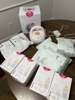 Spectra S2 Plus Breast Pump + 3 NEW Double Kits + 300 Motif Bags — $110