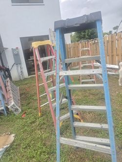 6 ladders 6 feet