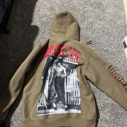 Bruce Lee Hoodie Size Large