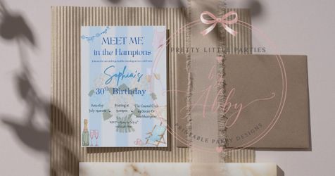 Custom Printable Party Bundle- Digital Download