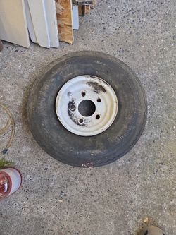 Trailer Wheel And Tire
