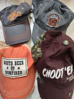 4 hats some new