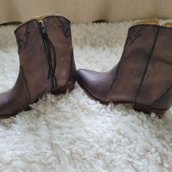Free People New Frontier Western Boots Size 9/39