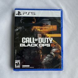 PS5 Call of Duty Black Ops 6 New & Sealed