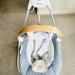 Baby Swing And Laundry Basket 