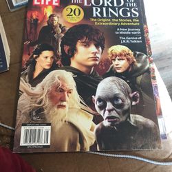LORD OF THE RINGS LIFE MAG. 20 YEARS ON FILM 2022