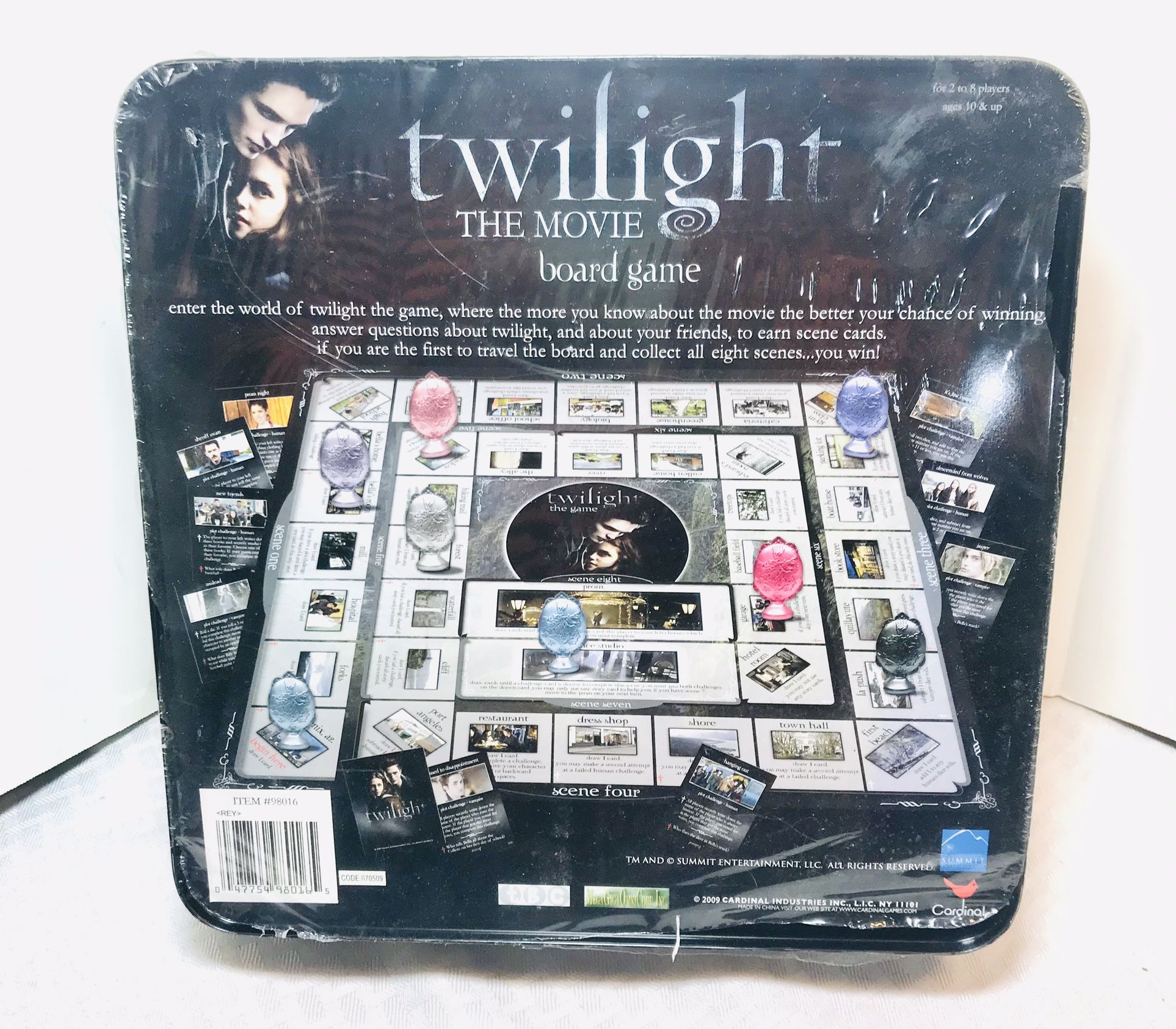 The Twilight Saga NEW MOON MOVIE BOARD GAME 