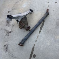 1.8L Mazda Miata Rear Diff Differential Welded And Driveshaft