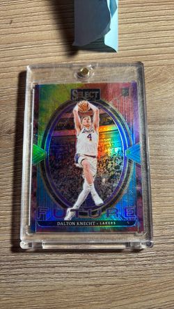 Dalton Knecht Panini Select tye dye /25 Rookie Card