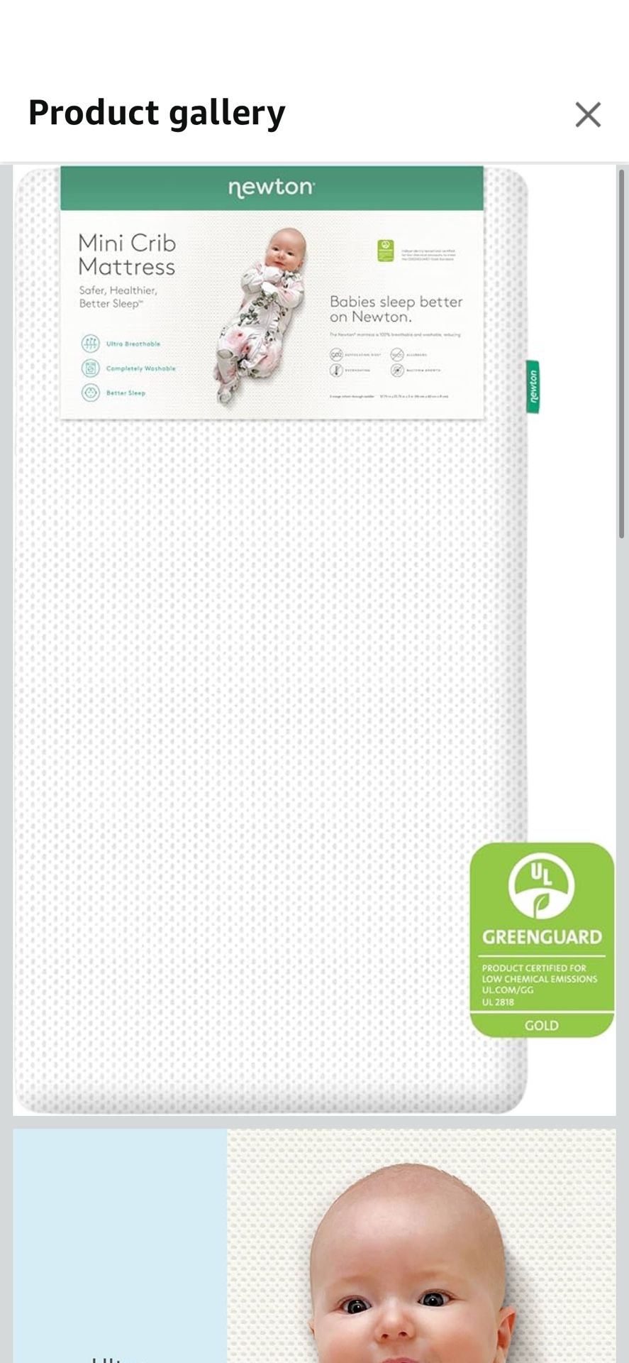 Newton Mini Crib Mattress 