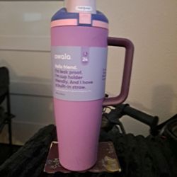 Owala 40oz Tumbler with Handle Pink Purple